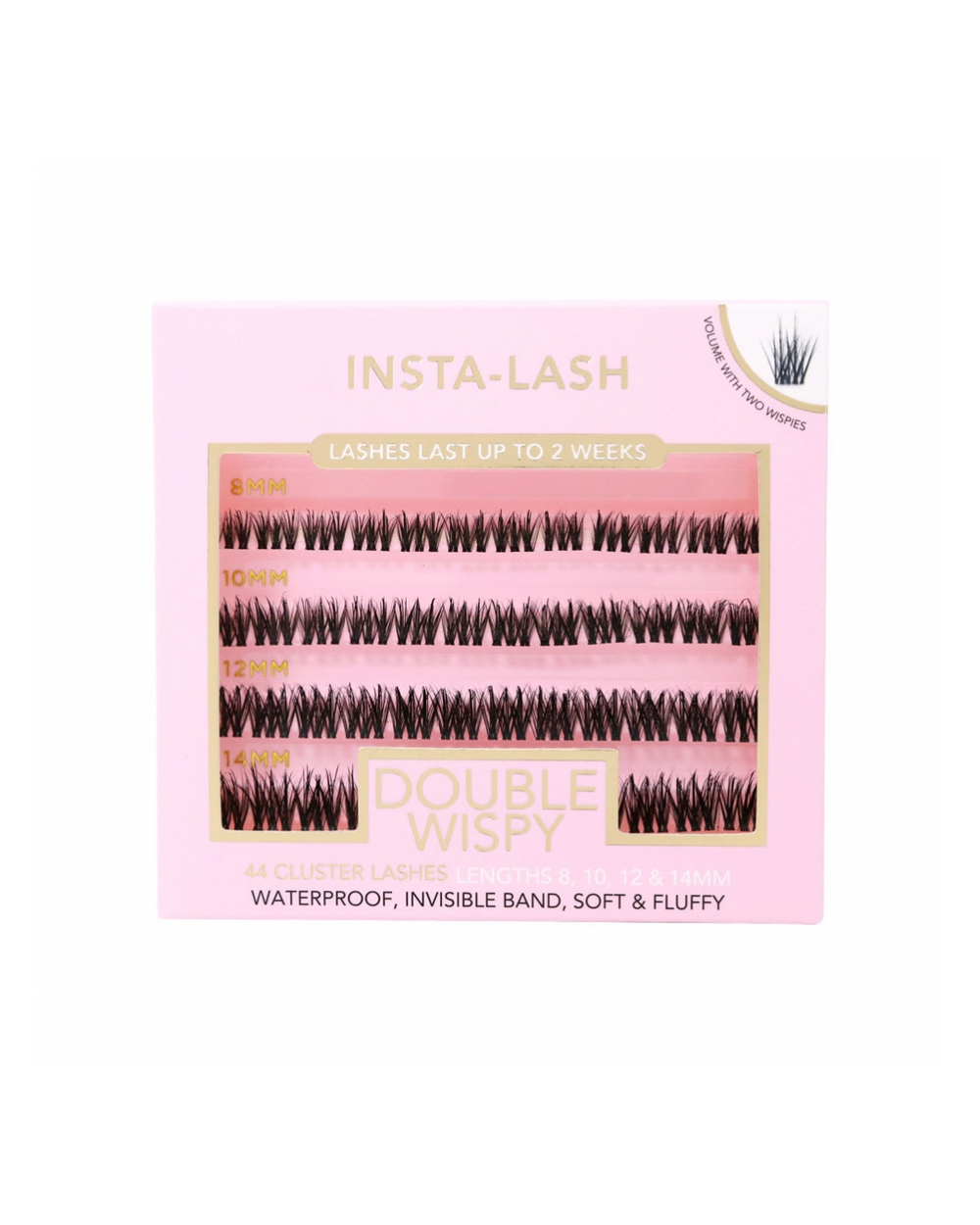 Double Wispy Volume, Cluster Lash Extensions
