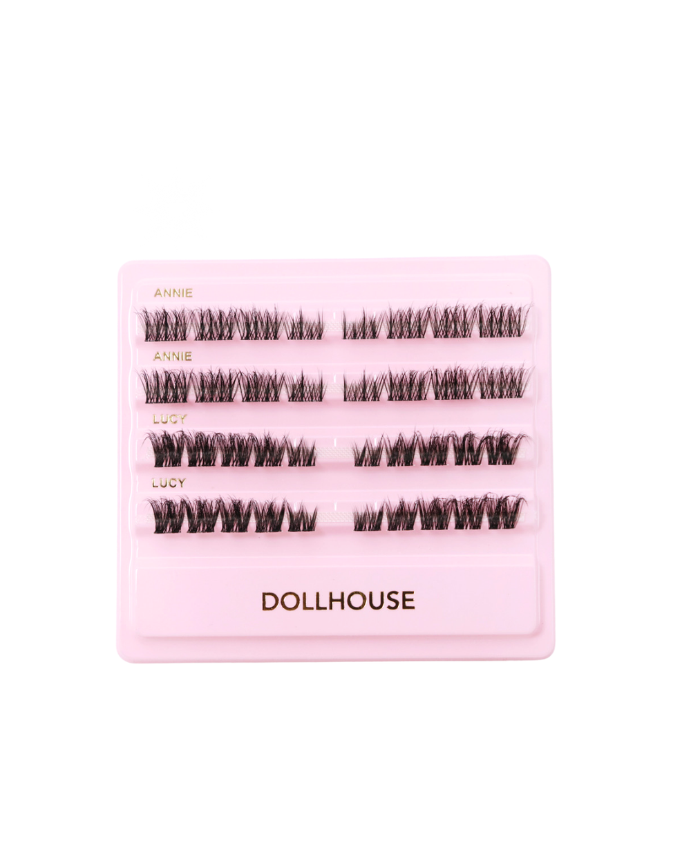 Dollhouse Duo, Pre Mapped Cluster Lash Extensions