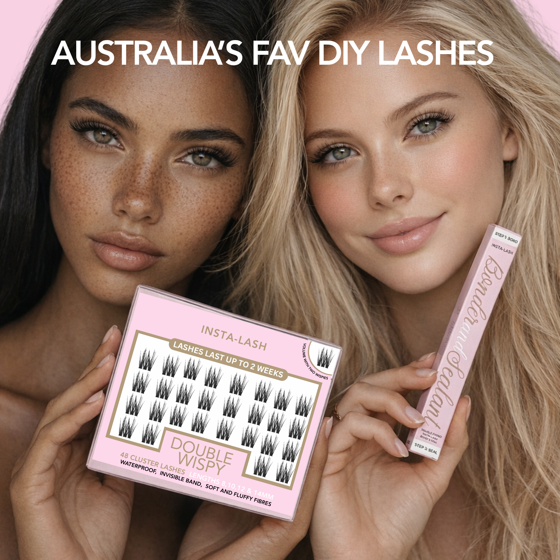 Insta-Lash | The Full Kit, Double Wispy DIY Lash Extensions